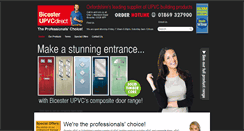 Desktop Screenshot of bicester-upvc.com
